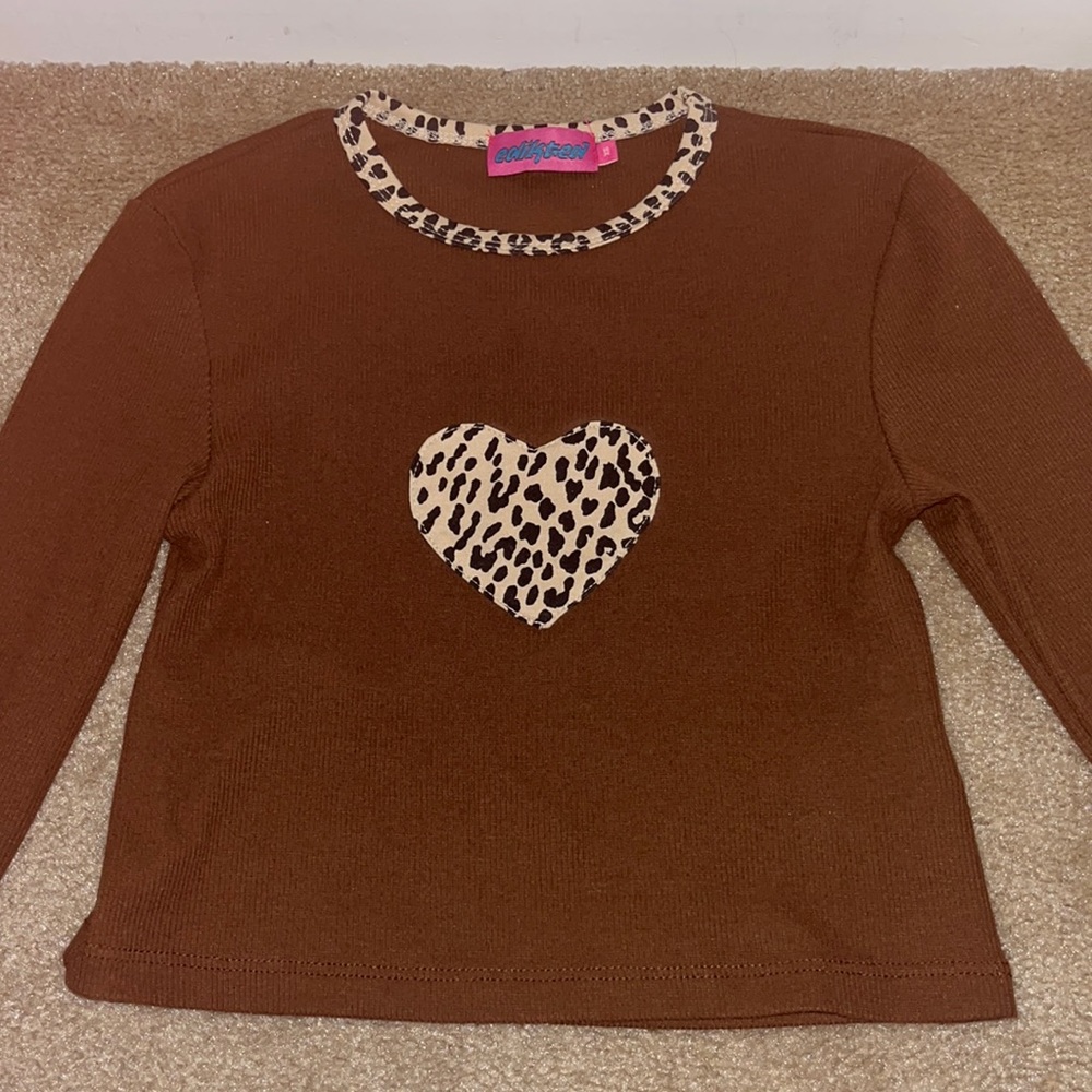 edikted long sleeve crop top